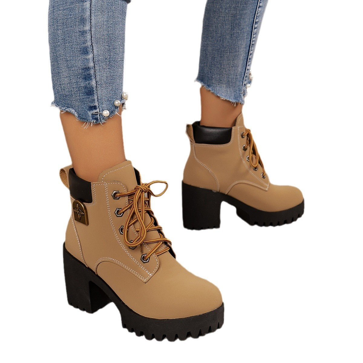 Bottines Chunky Grandes Tailles