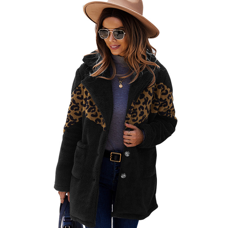 Manteau d'hiver long en fourrure Amazon