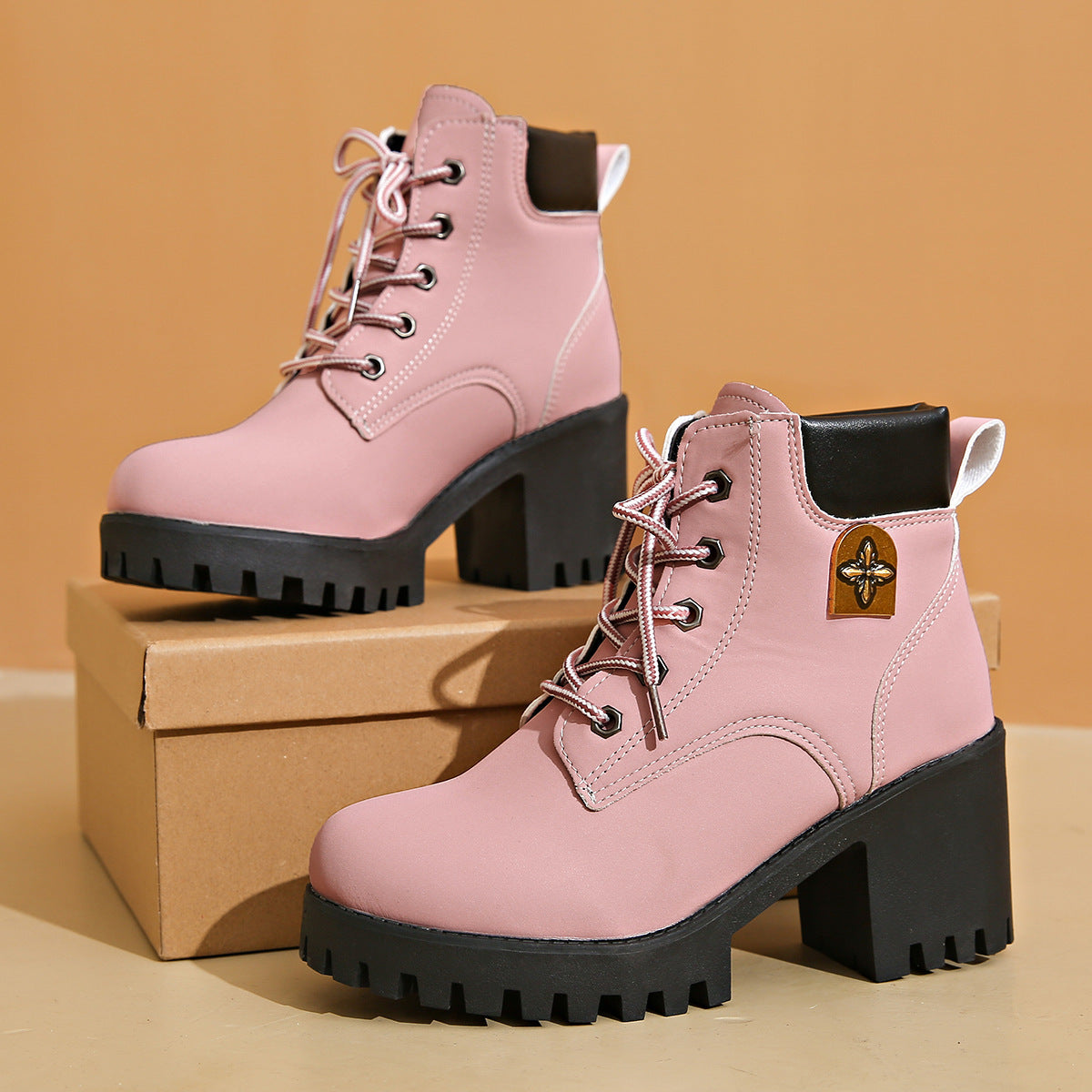 Bottines Chunky Grandes Tailles