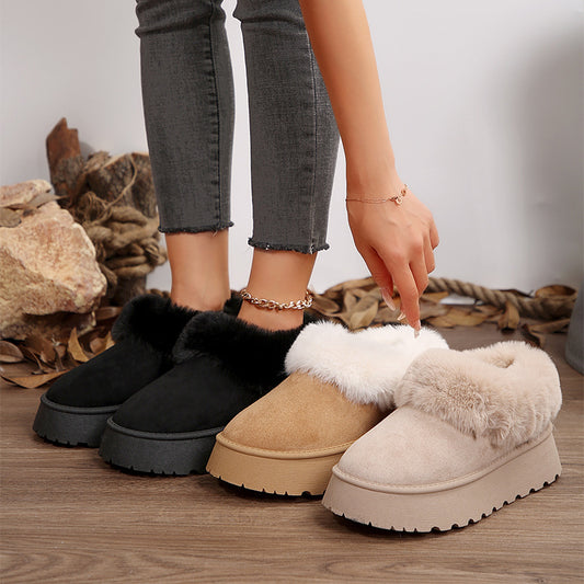 Bottes d'hiver en coton