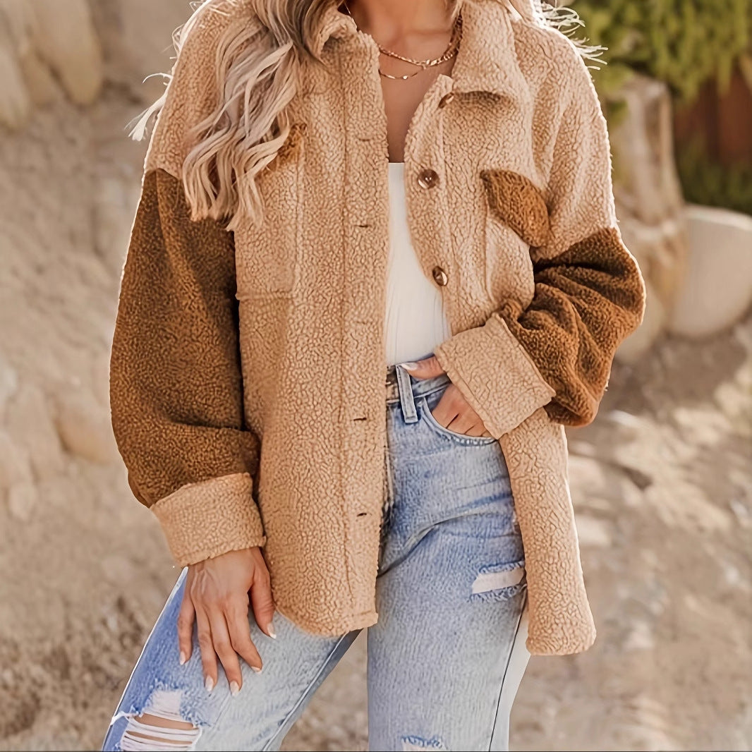 Manteau Camel Hiver Femme