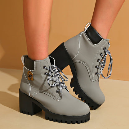 Bottines Chunky Grandes Tailles