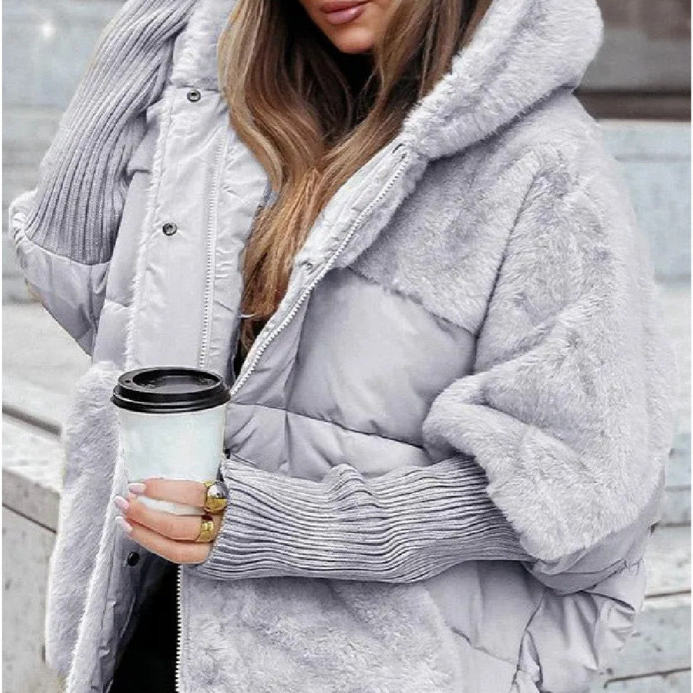 Manteau en fausse fourrure Oversize