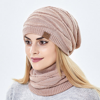 Bonnet tricoté tendance femme