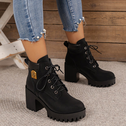 Bottines Chunky Grandes Tailles